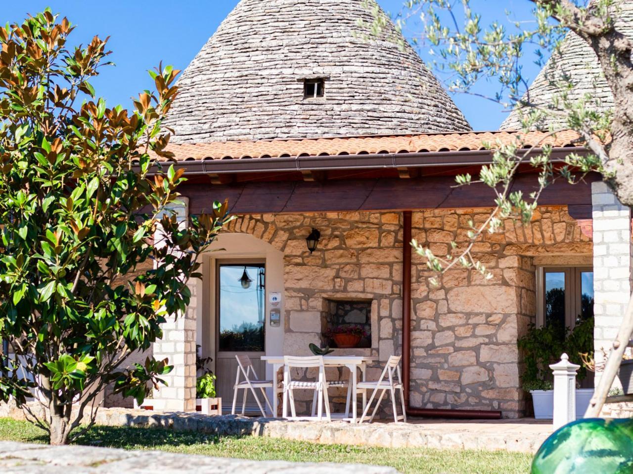 Masseria trulli pietra antica Noci Esterno foto